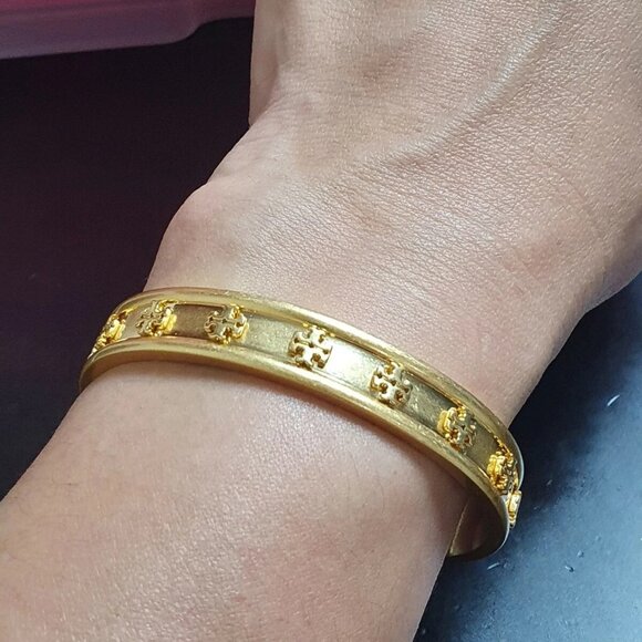 Tory Burch Bangle Cuff Bracelet - Picture 8 of 9